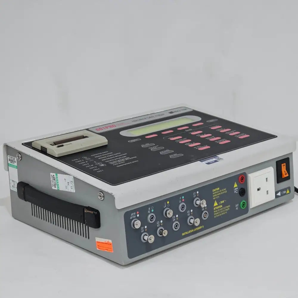 BIO-TEK 601PRO XL rear panel view showing RS-232 interface and power input connectors