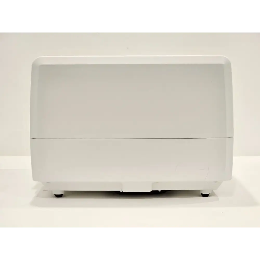BioTek Agilent Synergy H1 microplate reader right-side profile view showing clean white housing and rubber feet