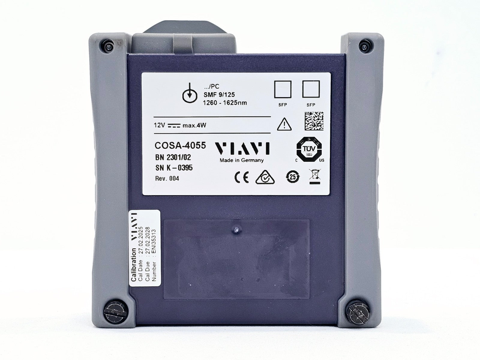 Calib Viavi MTS 2000 V2 + CWDM COSA-4055 Optical Spectrum Analyzer 1260-1625 nm