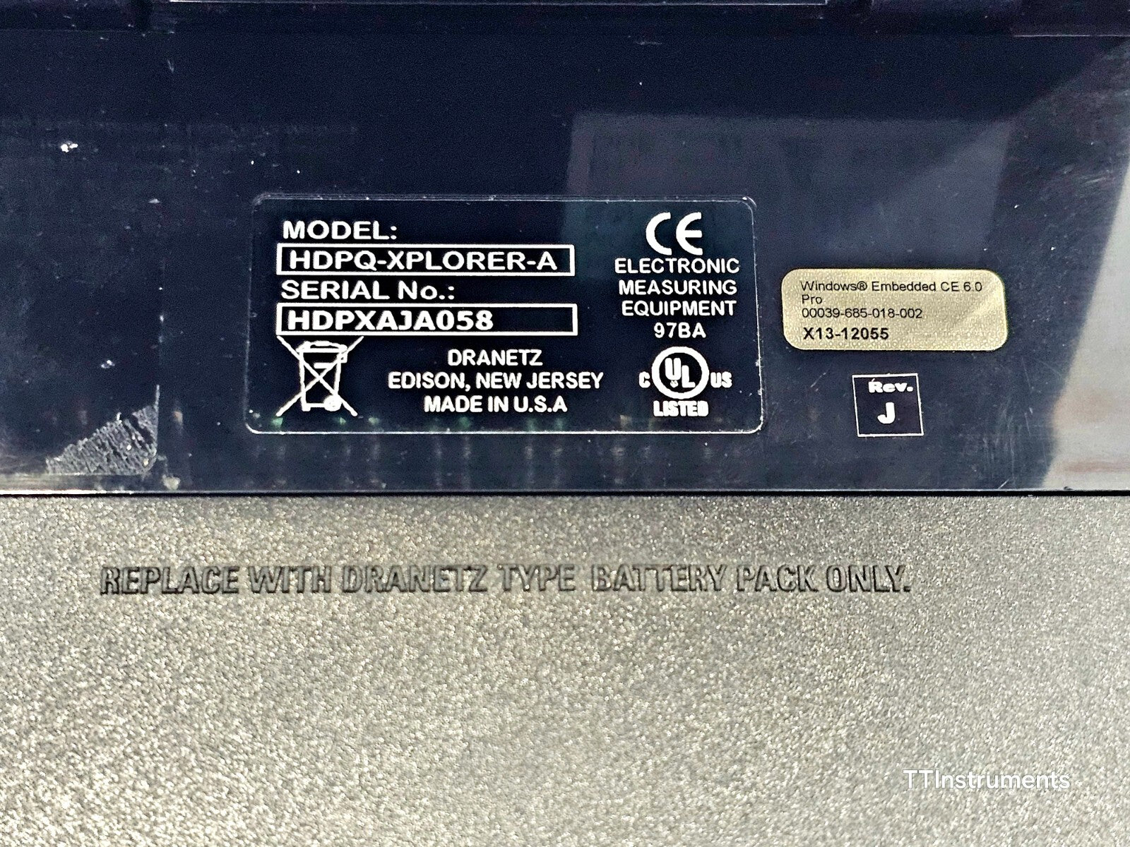 Calibrated DRANETZ HDPQ XPLORER Power Quality Monitor with DRANFLEX 3000XLB