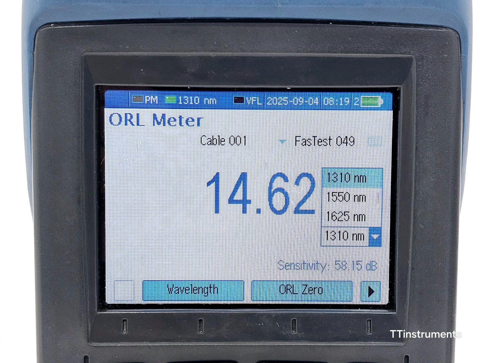 Calibrated EXFO FOT-930 MaxTester II Optical Loss Tester 1310/1550/1625 SM OLT