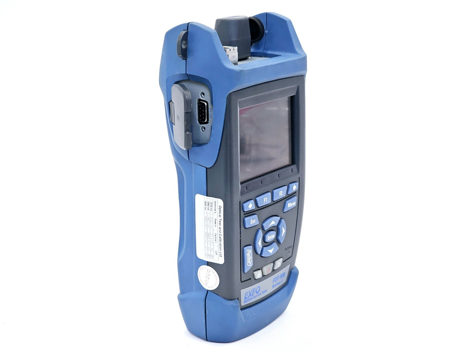 Calibrated EXFO FOT-930 MaxTester II Optical Loss Tester 1310/1550/1625 SM OLT
