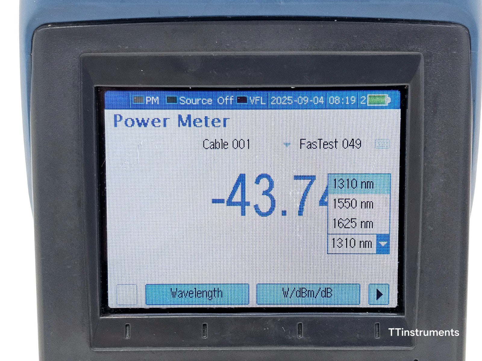 Calibrated EXFO FOT-930 MaxTester II Optical Loss Tester 1310/1550/1625 SM OLT