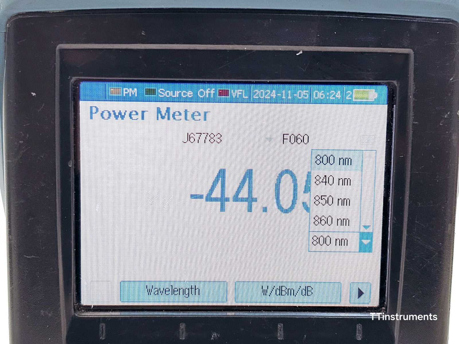 Calibrated EXFO FOT-930 MaxTester II Optical Loss Tester 1310/1550/1625 SM OLT