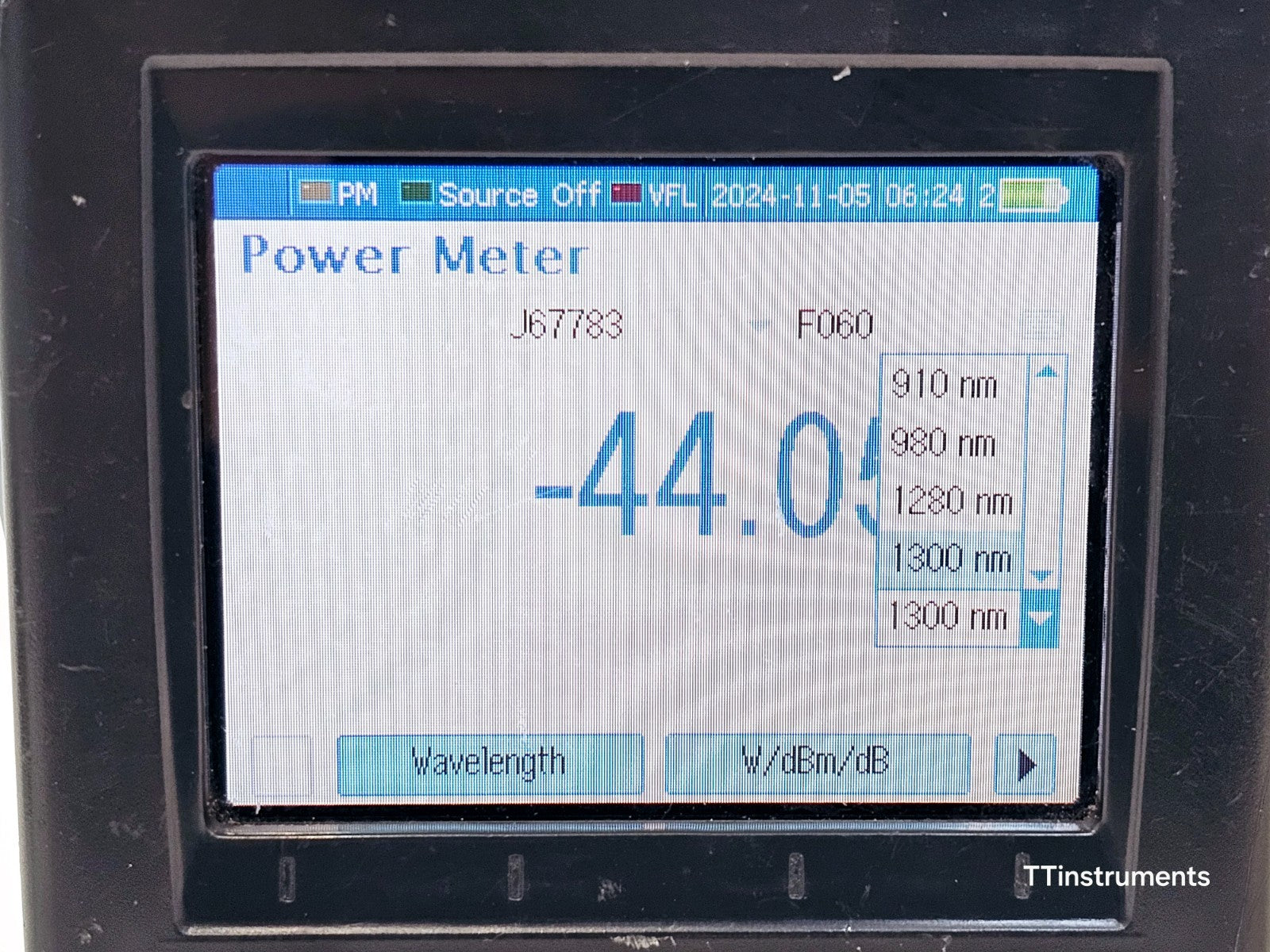 Calibrated EXFO FOT-930 MaxTester II Optical Loss Tester 1310/1550/1625 SM OLT