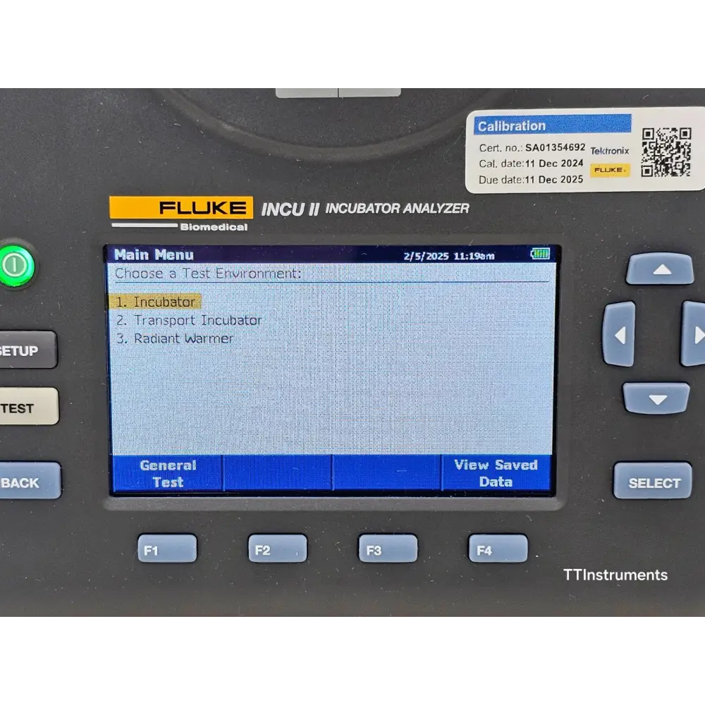Fluke INCU II power adapter with universal voltage input