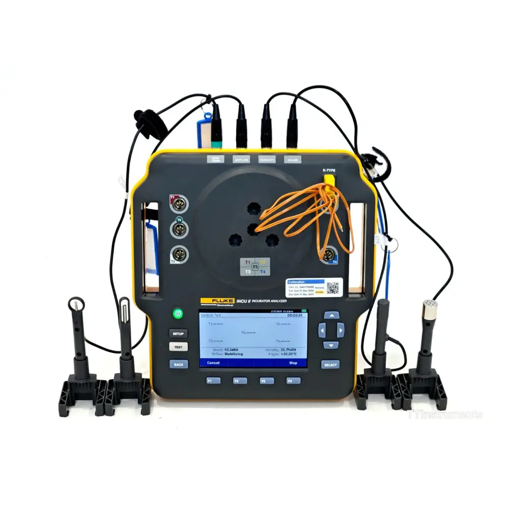 Fluke INCU II sound level sensor close-up detail