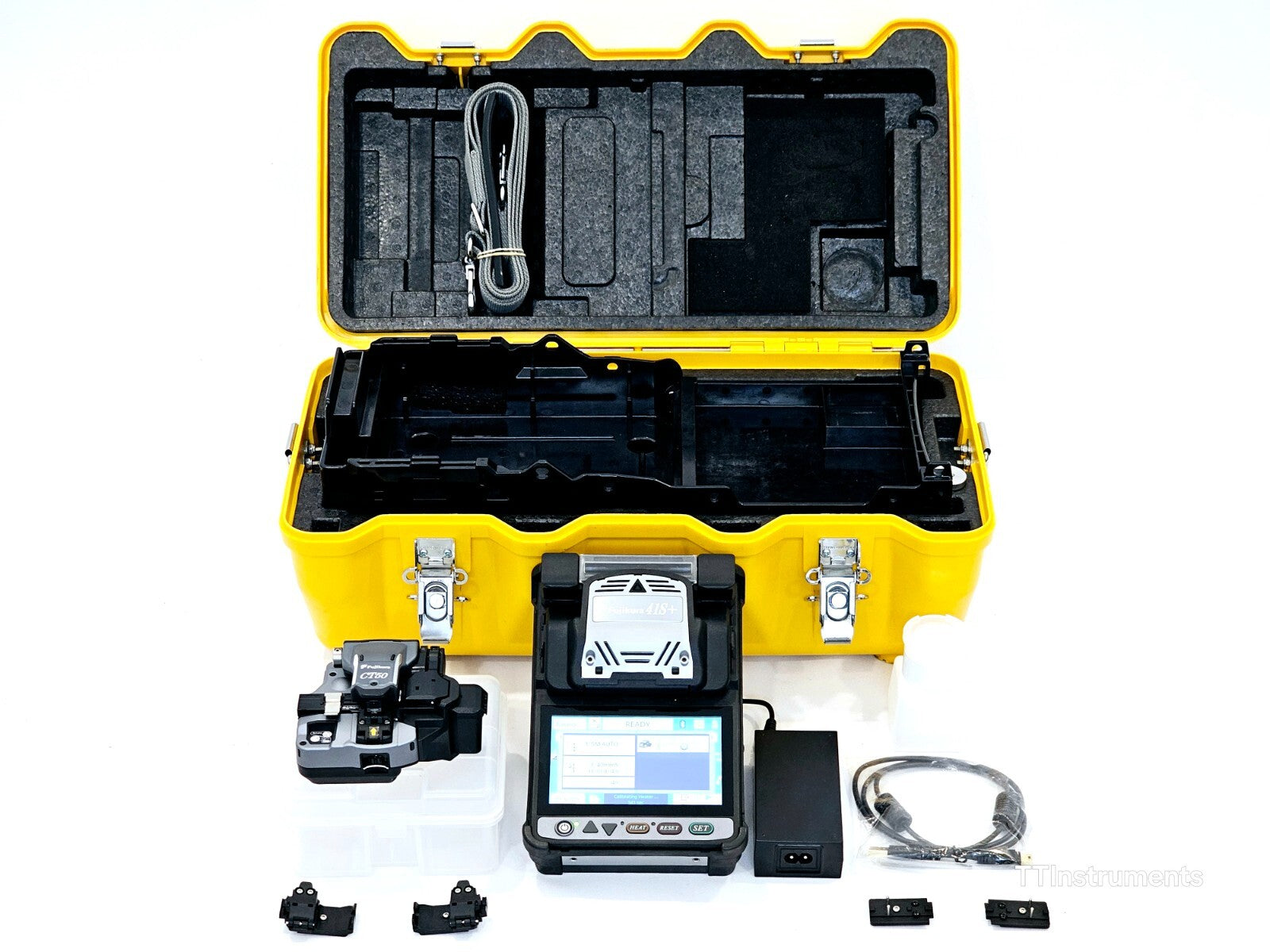 Calibrated Fujikura 41S+ Active Cladding Fusion Splicer + CT-50 Cleaver ARC 650