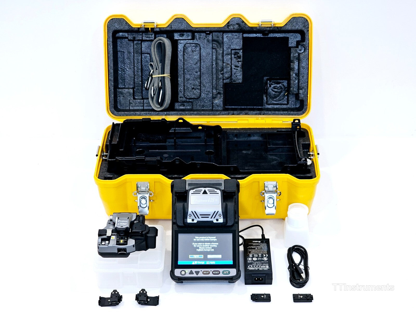 Calibrated Fujikura 41S+ Active Cladding Fusion Splicer + CT-50 Cleaver ARC 996