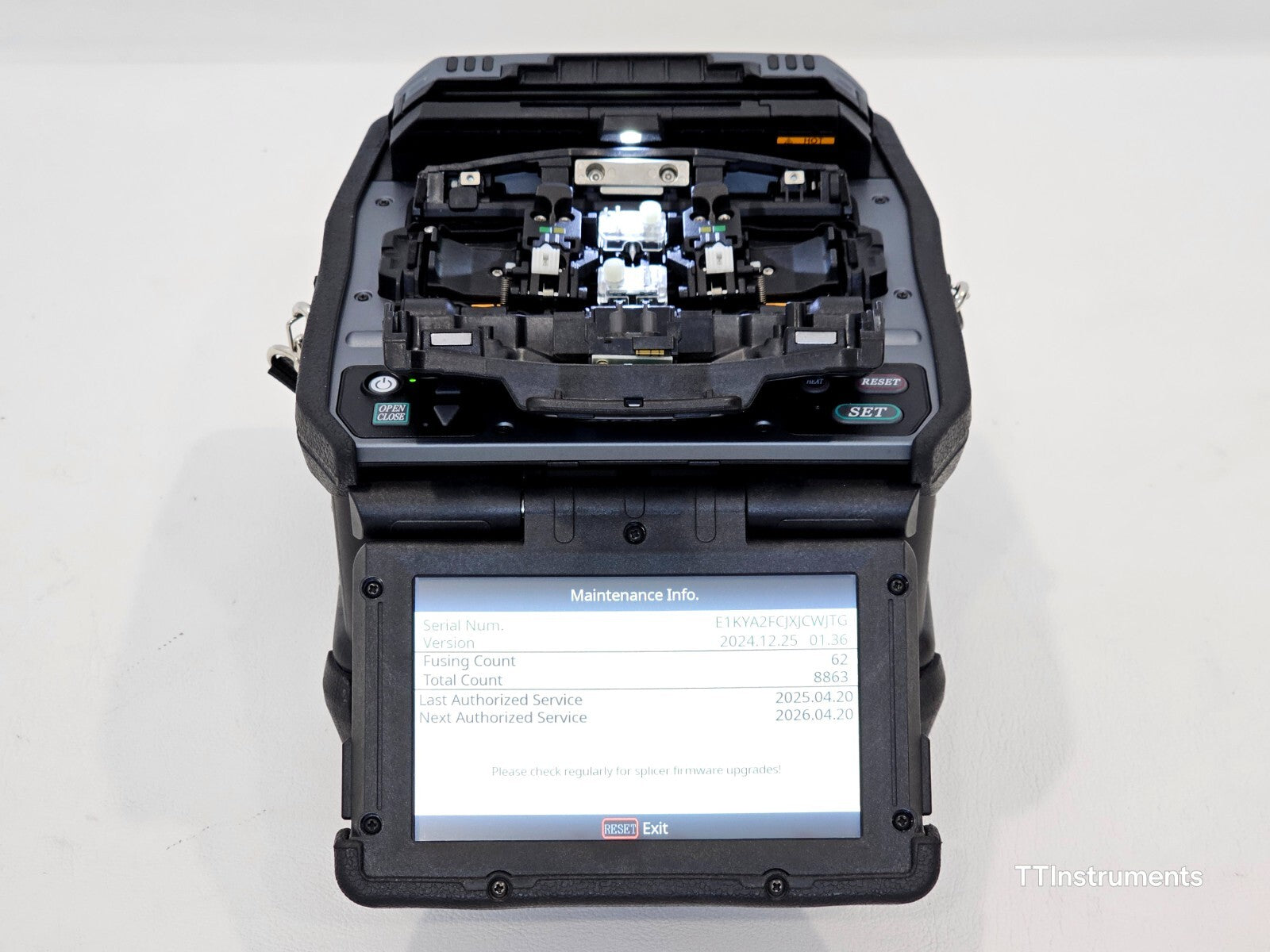 Calibrated Fujikura 90S+ Core Alignment Fusion Splicer ARC 8863