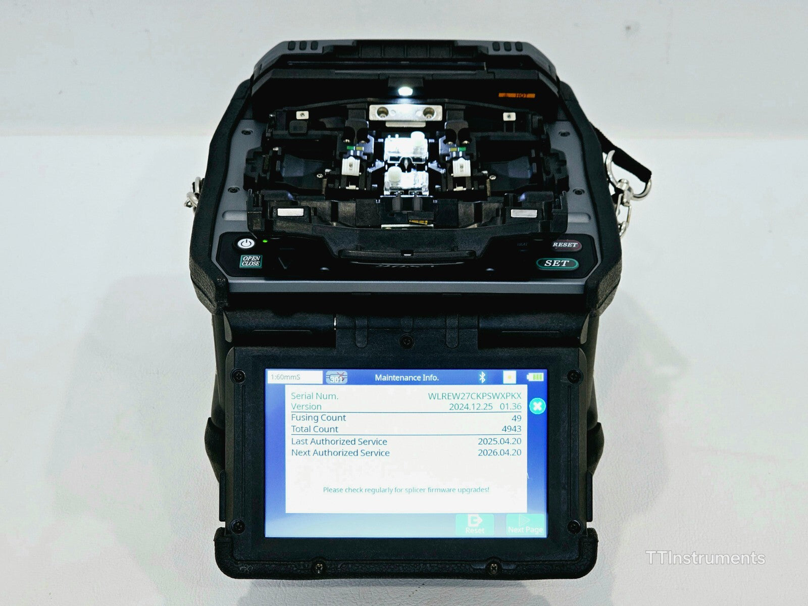 Calibrated Fujikura 90S+ Core Alignment Fusion Splicer + CT-50 Cleaver ARC 4943