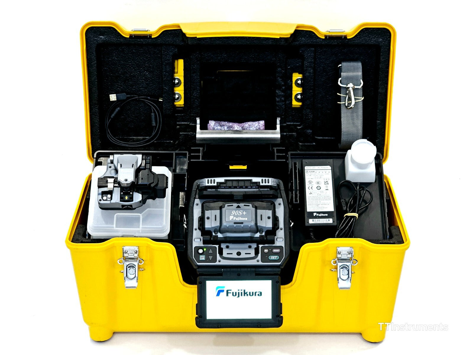 Calibrated Fujikura 90S+ Core Alignment Fusion Splicer + CT-50 Cleaver ARC 1229