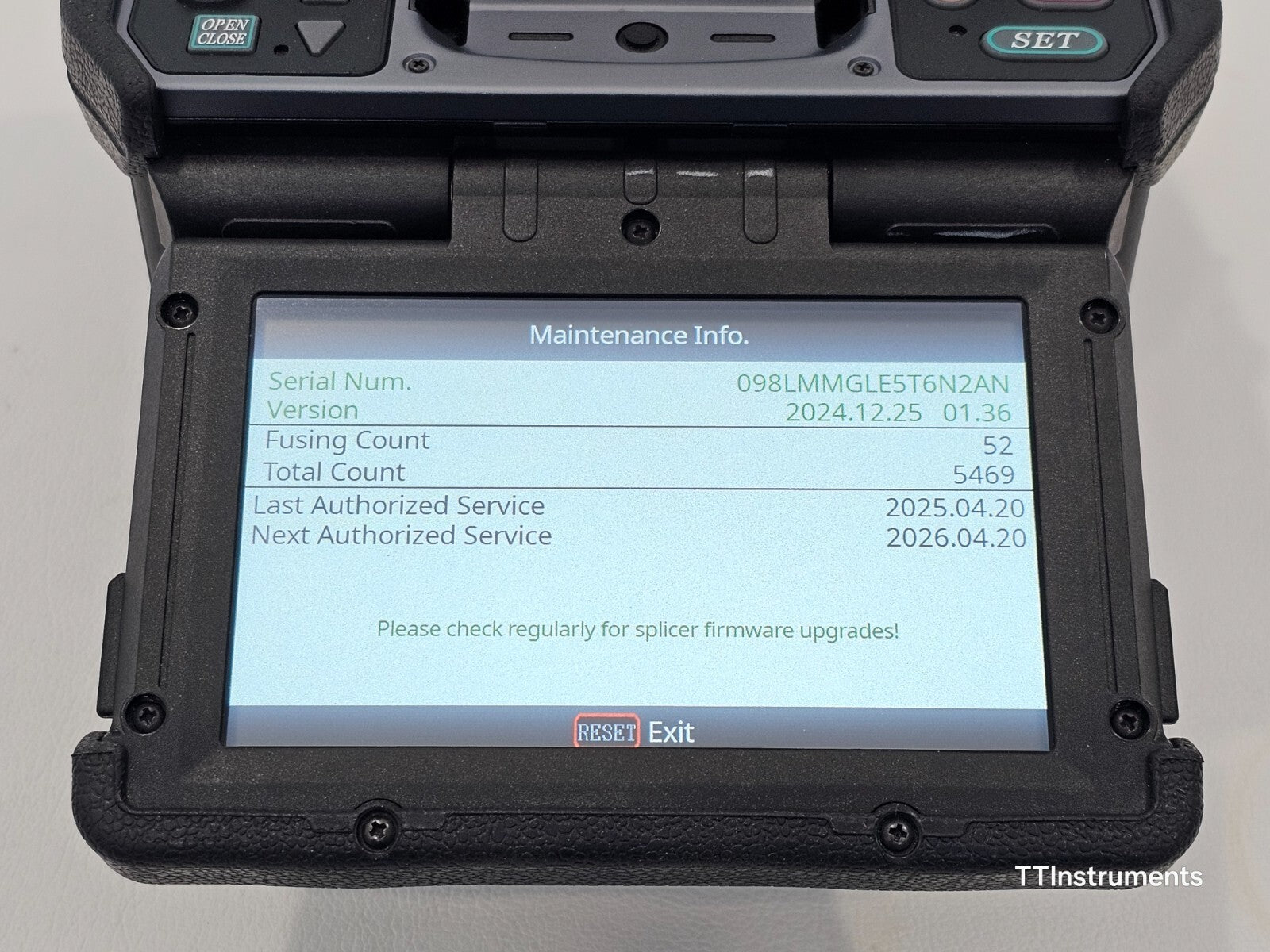 Calibrated Fujikura 90S+ Core Alignment Fusion Splicer + CT-50 Cleaver ARC 5469