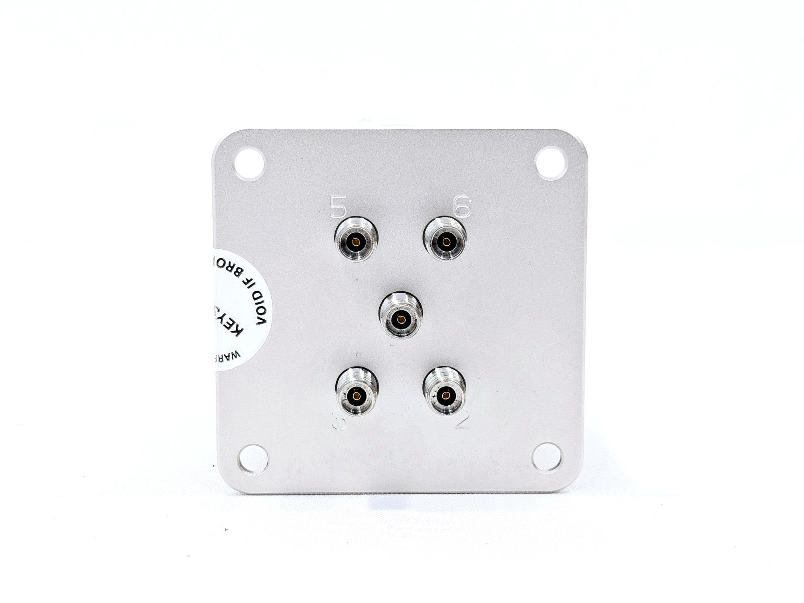 Calibrated Keysight 87104D DC-40 GHz SP4T Coaxial Switch