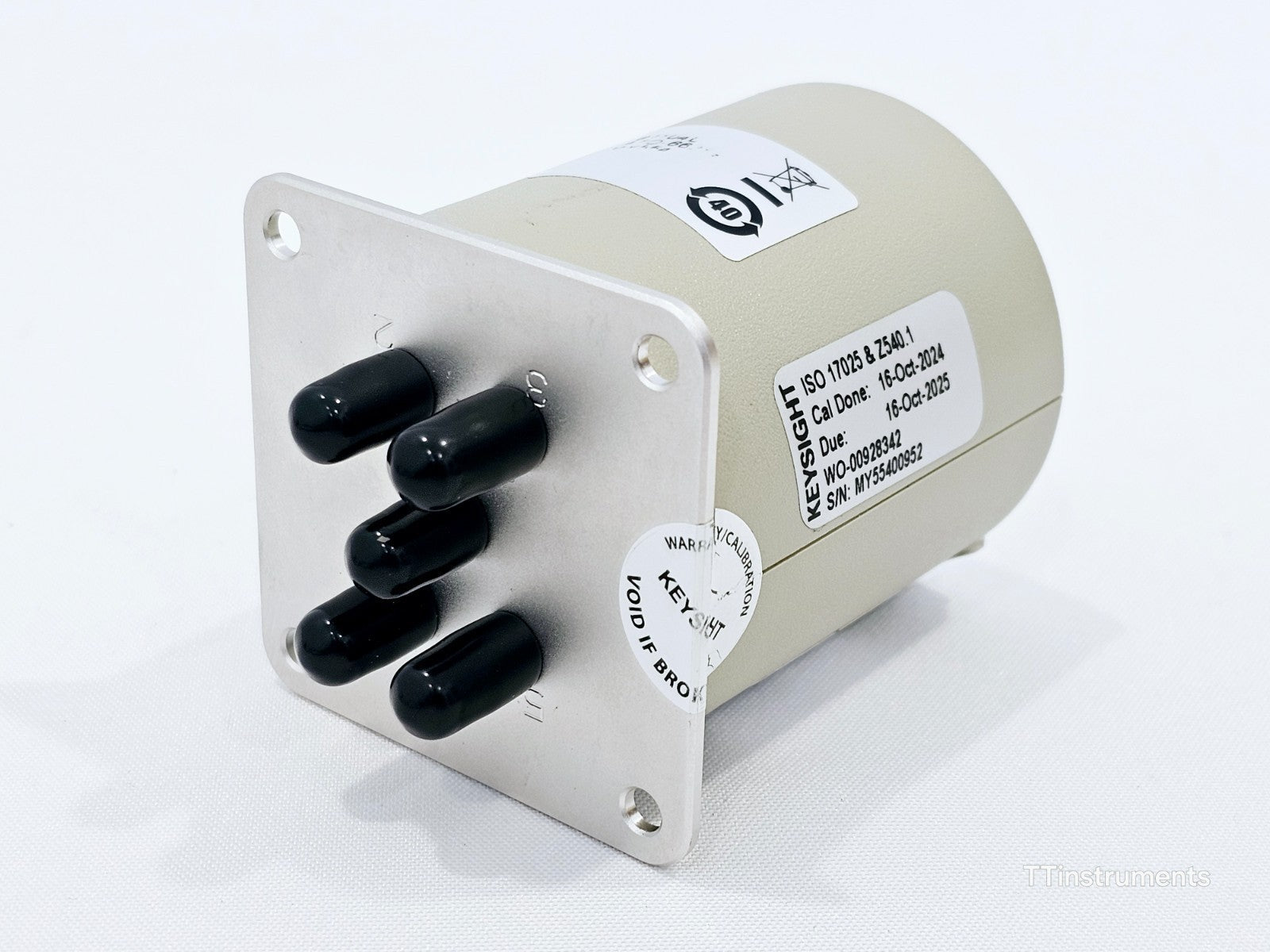 Calibrated Keysight 87104D DC-40 GHz SP4T Coaxial Switch