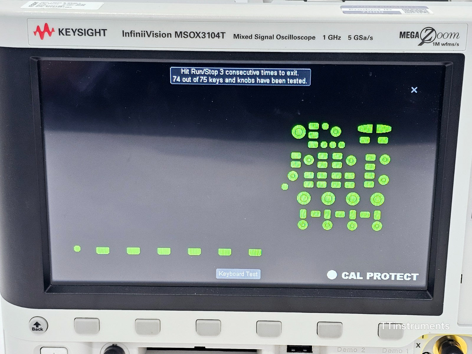 Calibrated Keysight MSOX3104T 4+16CH 1GHz Mixed Signal Oscilloscope MSO-X 3104T