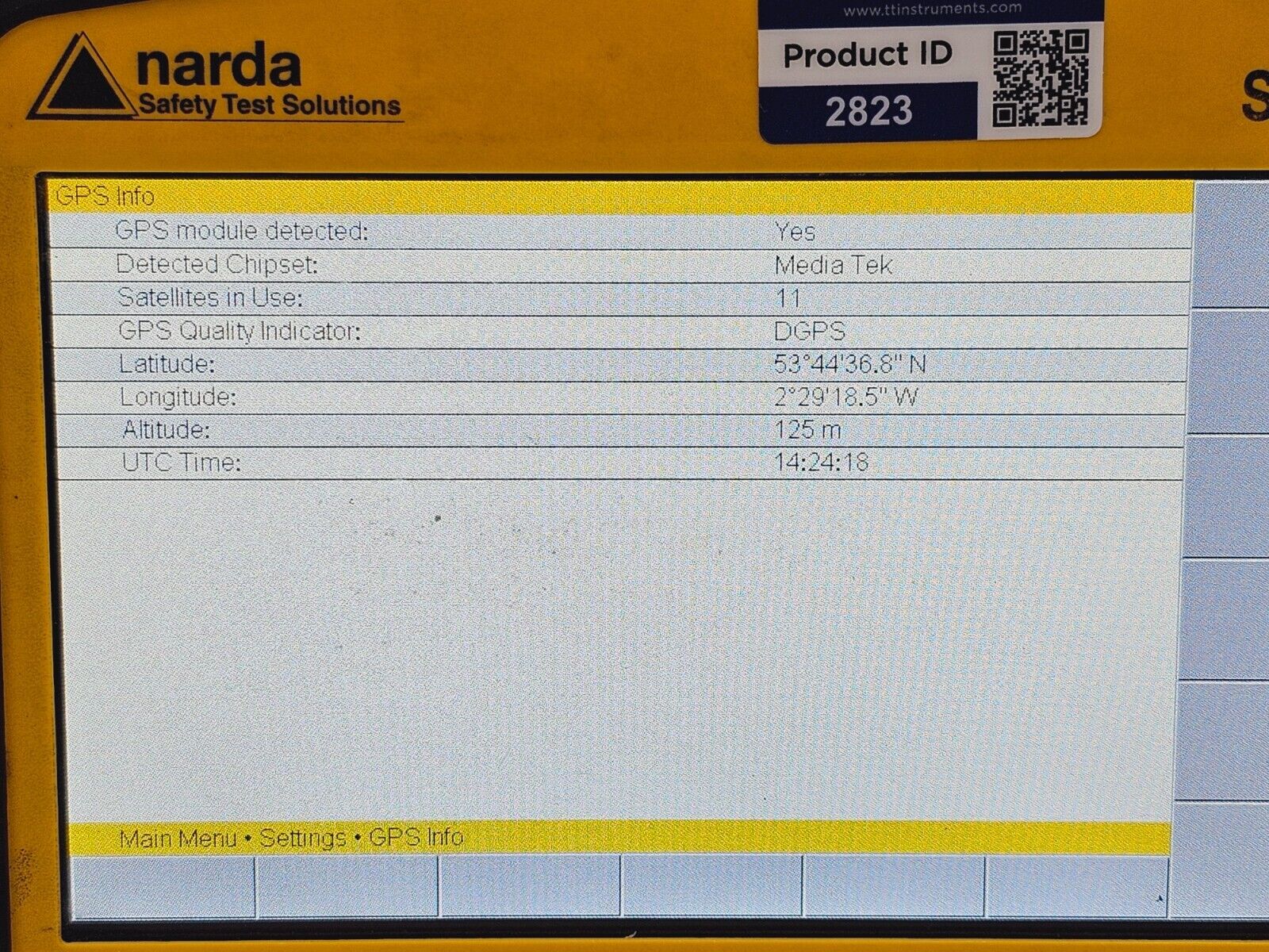 CALIBRATED Narda SRM-3006 Radiation Meter 9 kHz-6 GHz E Field Probe 27MHz - 3GHz