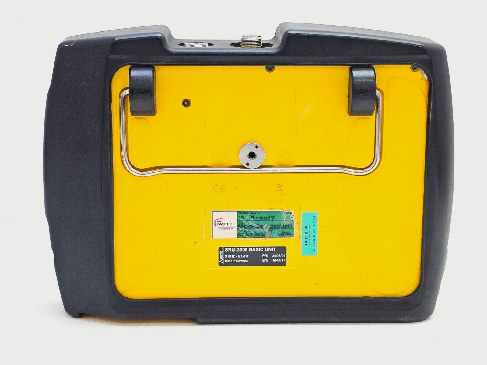 CALIBRATED Narda SRM-3006 Radiation Meter 9 kHz-6 GHz E Field Probe 27MHz - 3GHz