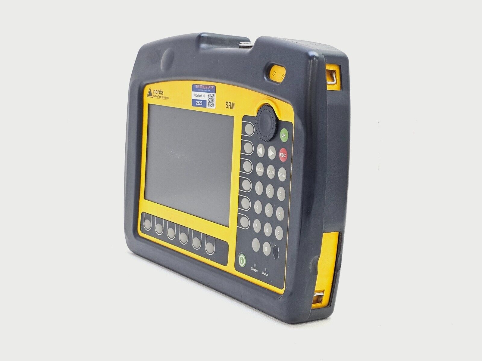 CALIBRATED Narda SRM-3006 Radiation Meter 9 kHz-6 GHz E Field Probe 27MHz - 3GHz