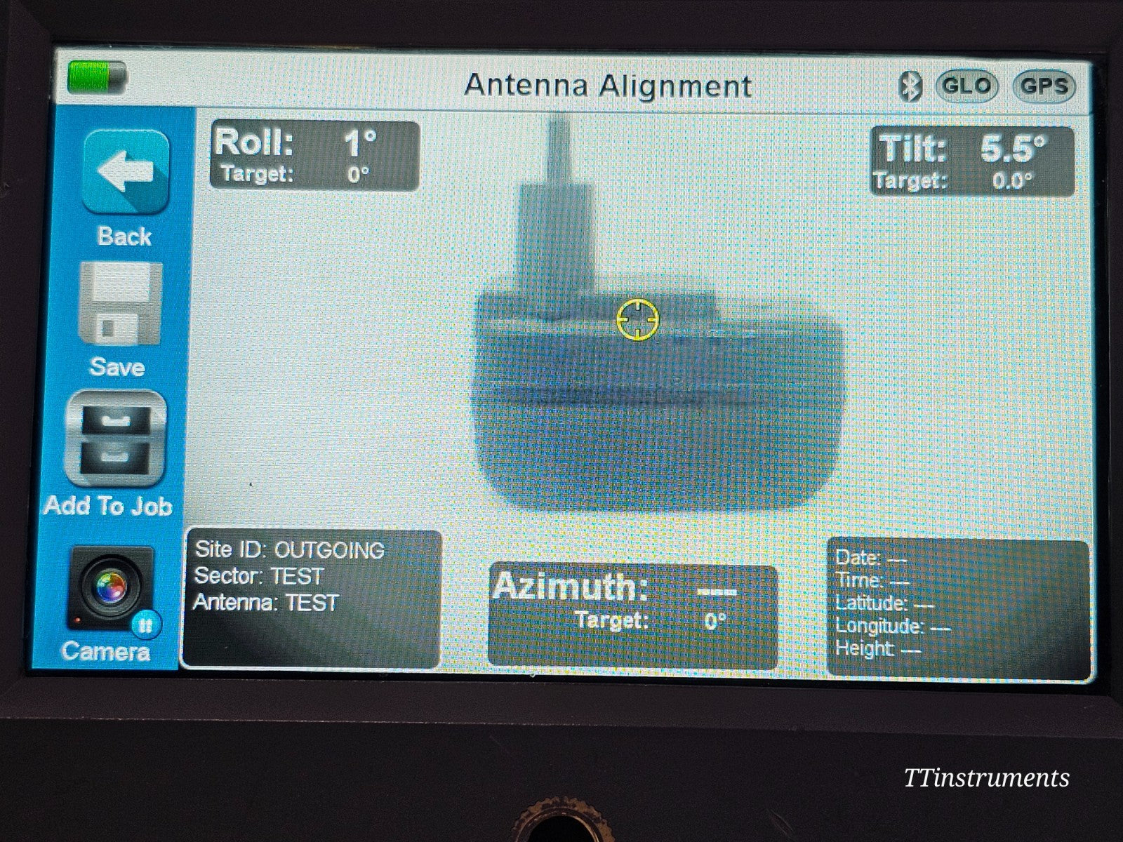 Calibrated Viavi 3Z RF Vision RFV-2000 Antenna Aligner with Camera License