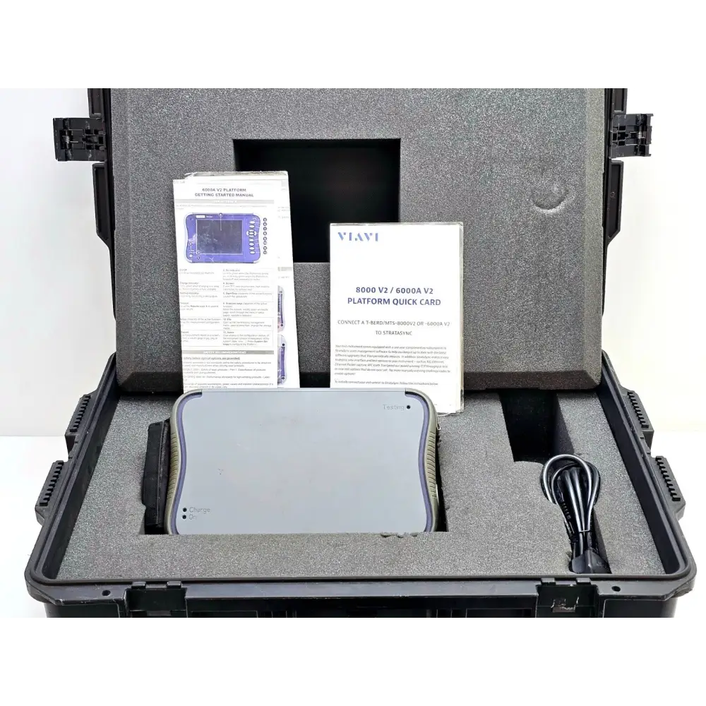 Viavi JDSU MTS-6000A V2 with OSA-110R showing in-band OSNR measurement result