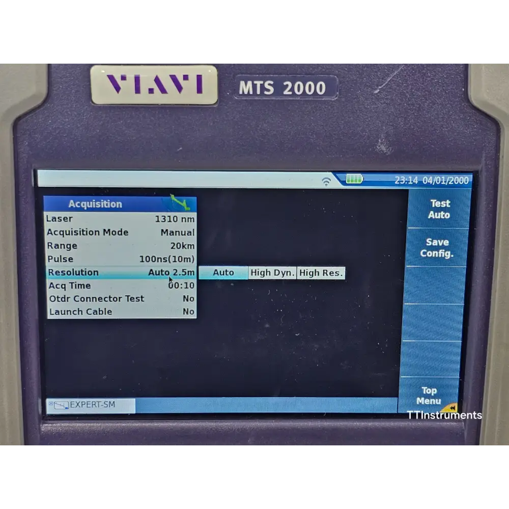 AC power adapter included with Viavi JDSU MTS 2000 OTDR kit