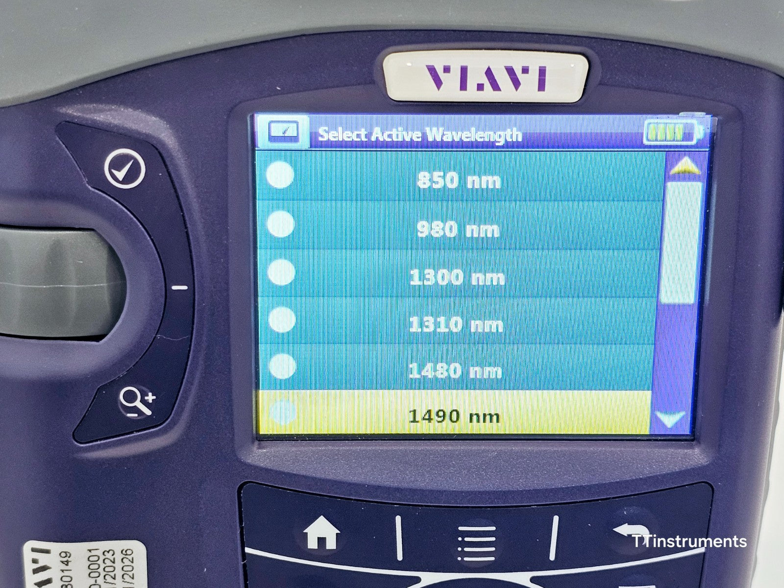 Calibrated Viavi JDSU OLP-82P Power Meter & PCM with P5000i Inspection Scope + T