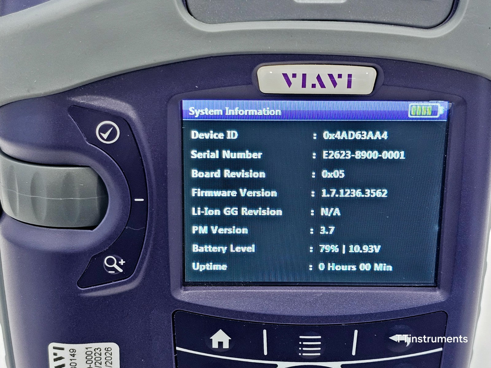 Calibrated Viavi JDSU OLP-82P Power Meter & PCM with P5000i Inspection Scope + T