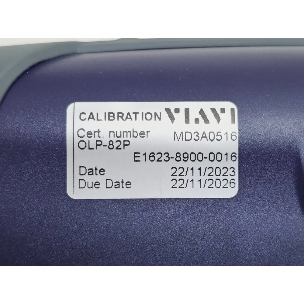Viavi OLP-82P SmartClass Fiber complete set with meter, adapters, case and carry bag