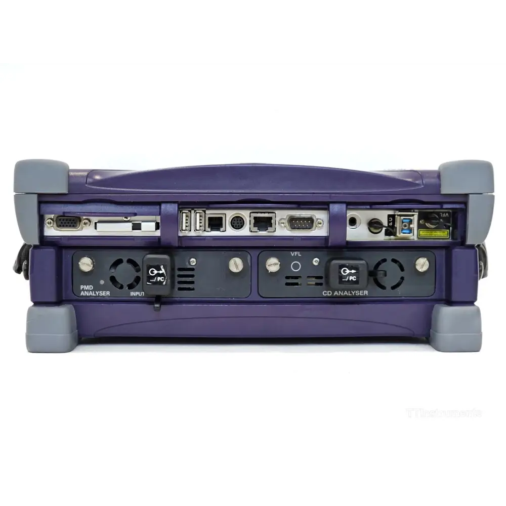 Viavi JDSU T-BERD 8000 top-down view showing module layout and keypad interface