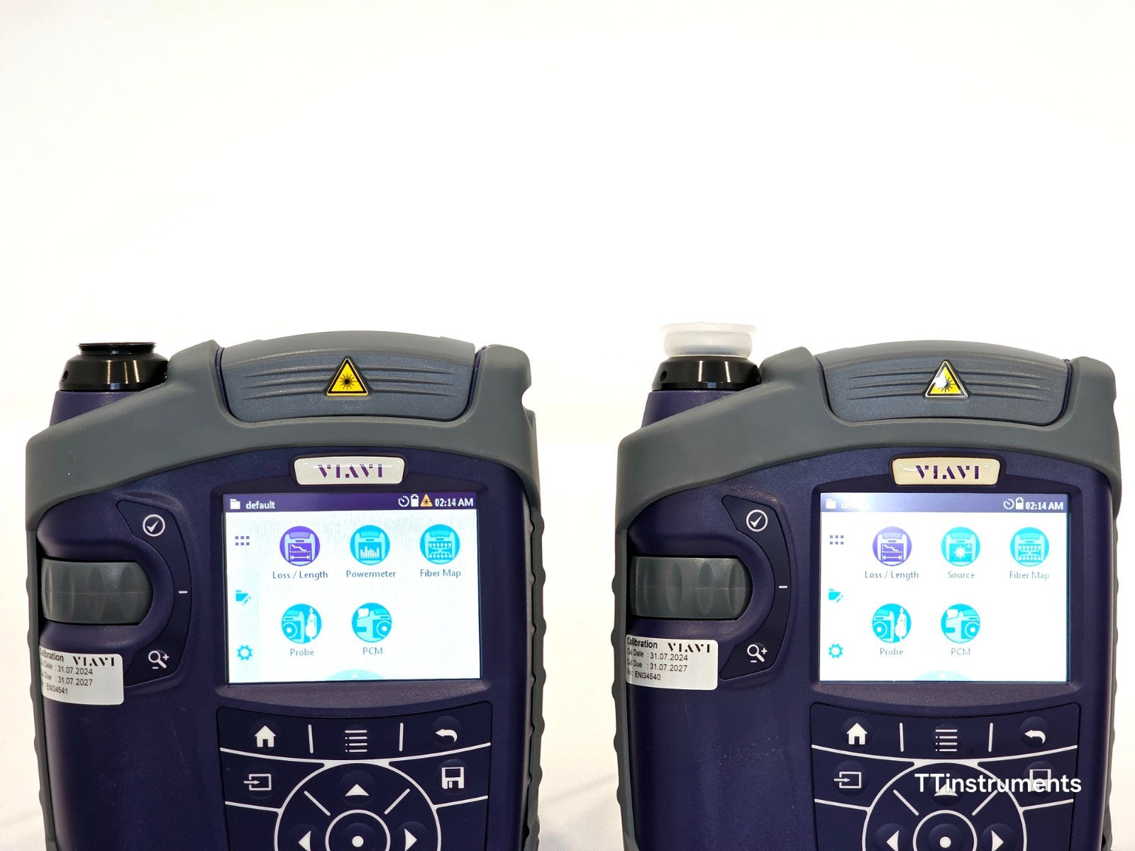 Calibrated Viavi MPO Optical Loss Test Set MM Tier 1 Certification LS PM + Scope