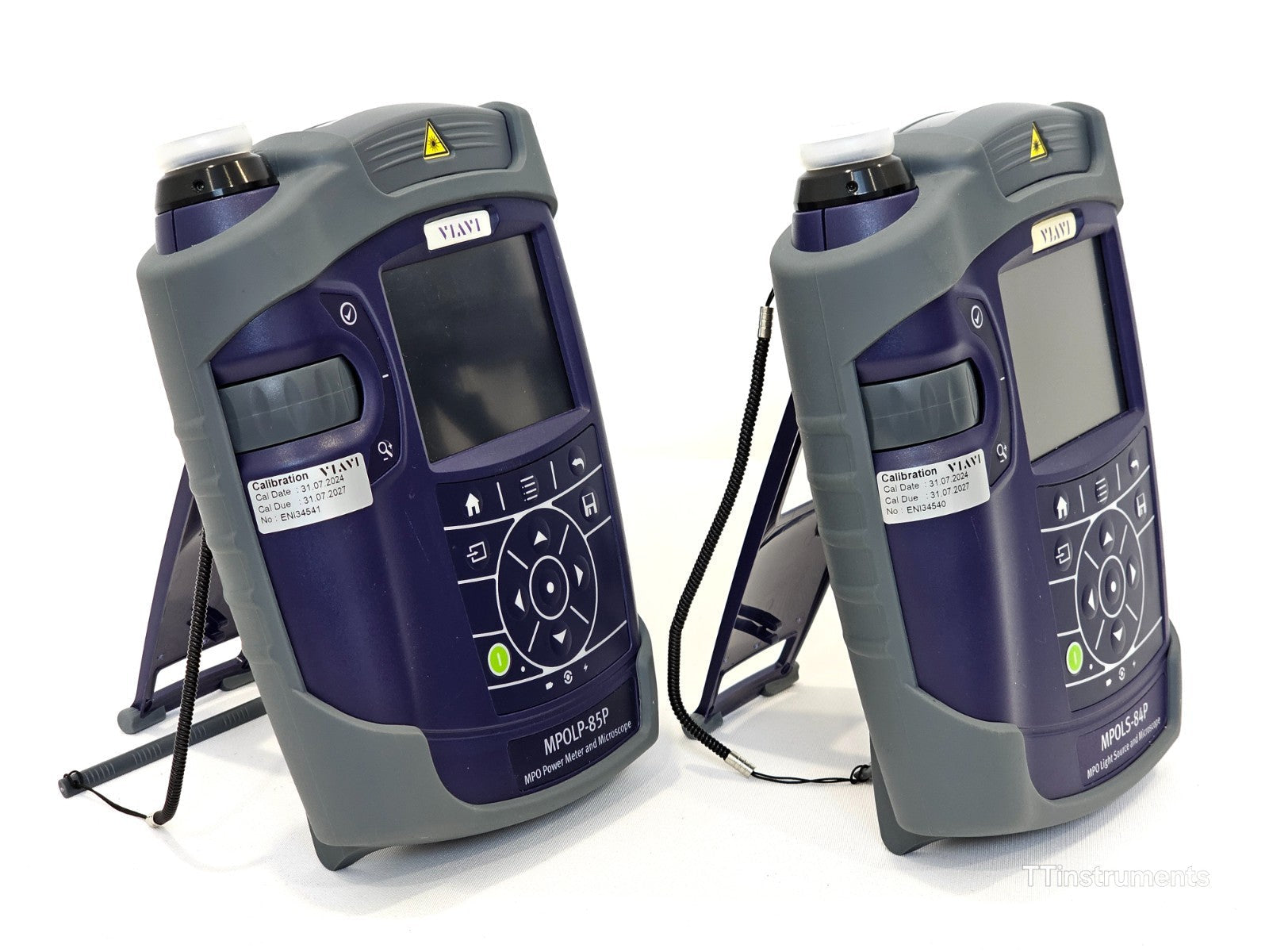 Calibrated Viavi MPO Optical Loss Test Set MM Tier 1 Certification LS PM + Scope