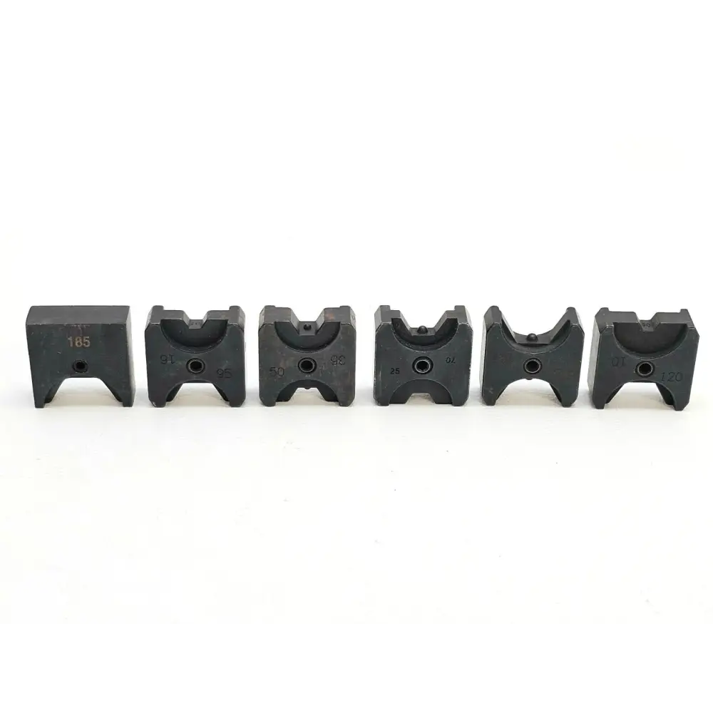 CHT 185 crimp tool rear view showing hydraulic release valve and body construction