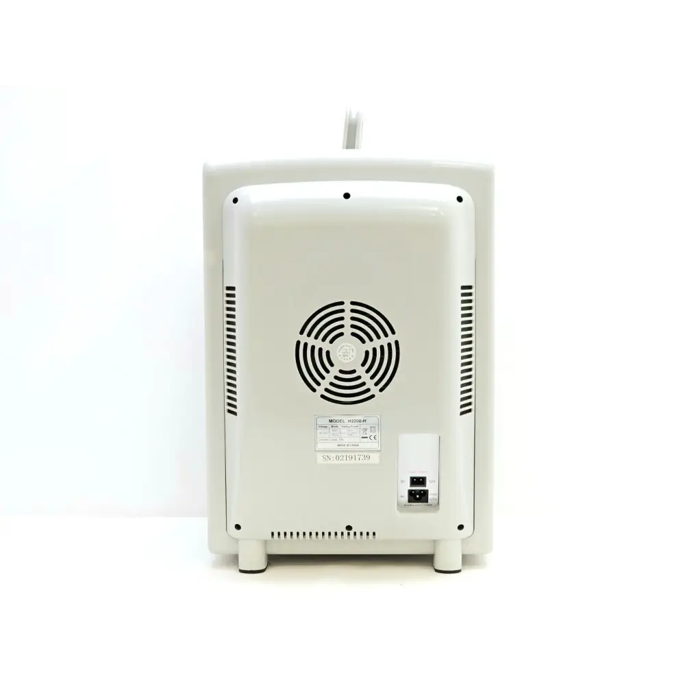 Benchmark Scientific H2200-H interior chamber showing adjustable shelving and internal power outlet