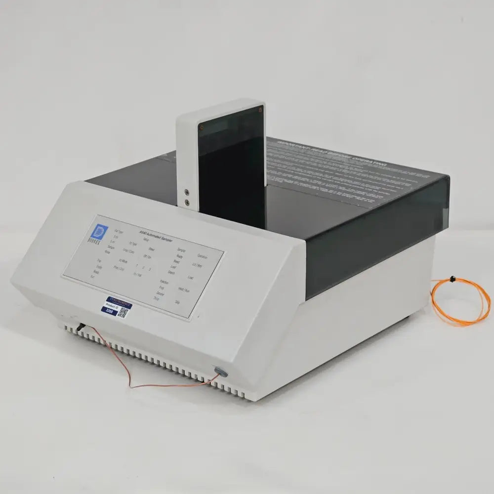 Dionex AS40 Automated Sampler sample output tray and cassette output area detail