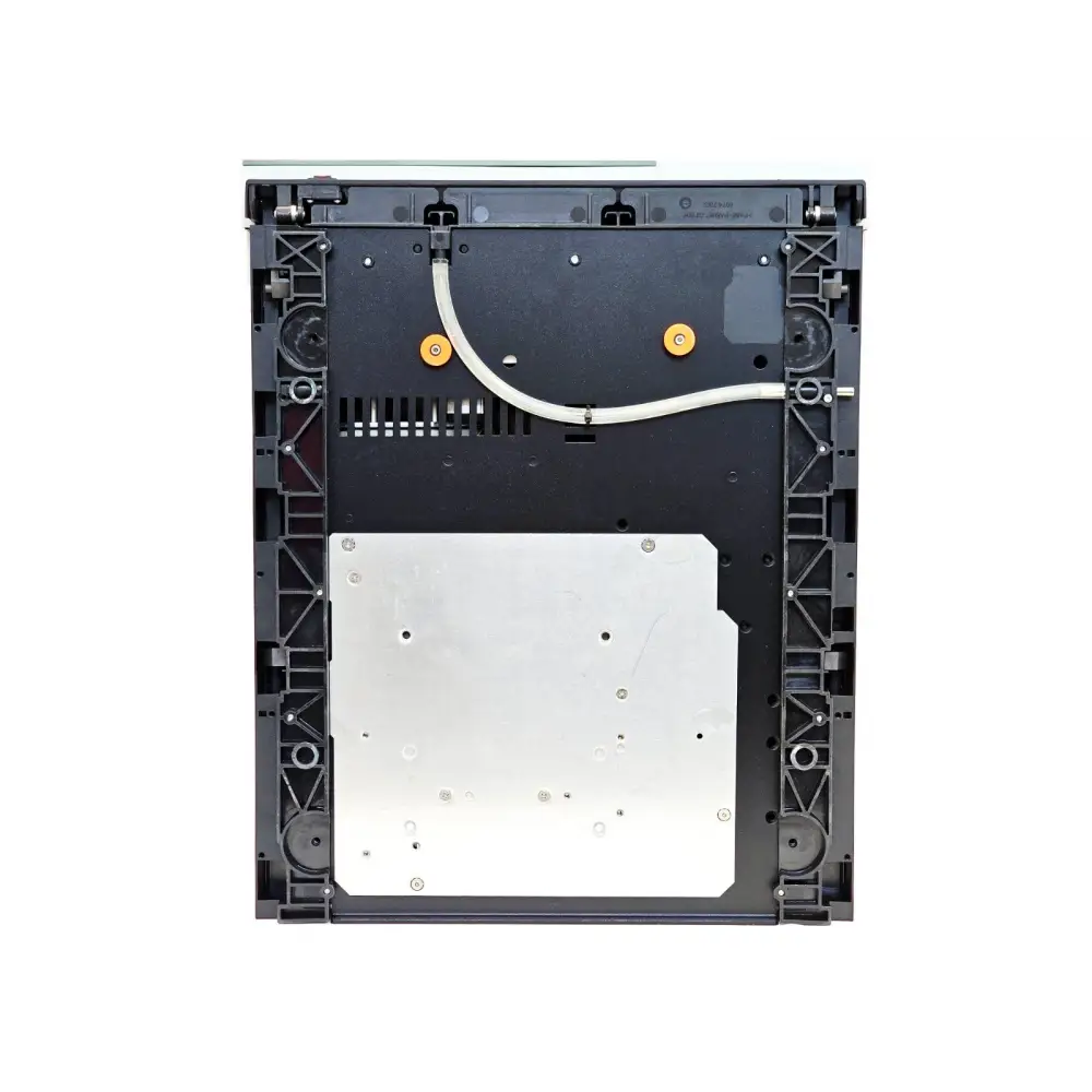 Dionex VWD-3400RS UltiMate 3000 RS detector underside showing internal chassis, capillary routing and baseplate