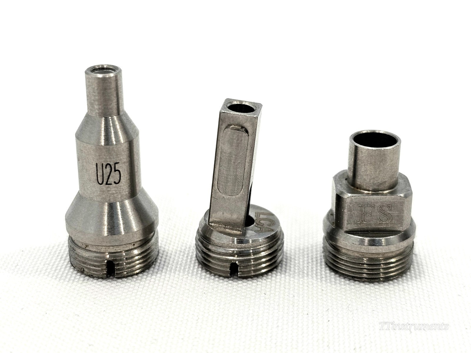 EXFO Fiber Inspection Scope Tips for Bulkhead and Patchcord 3x U25 + BH FC SC LC