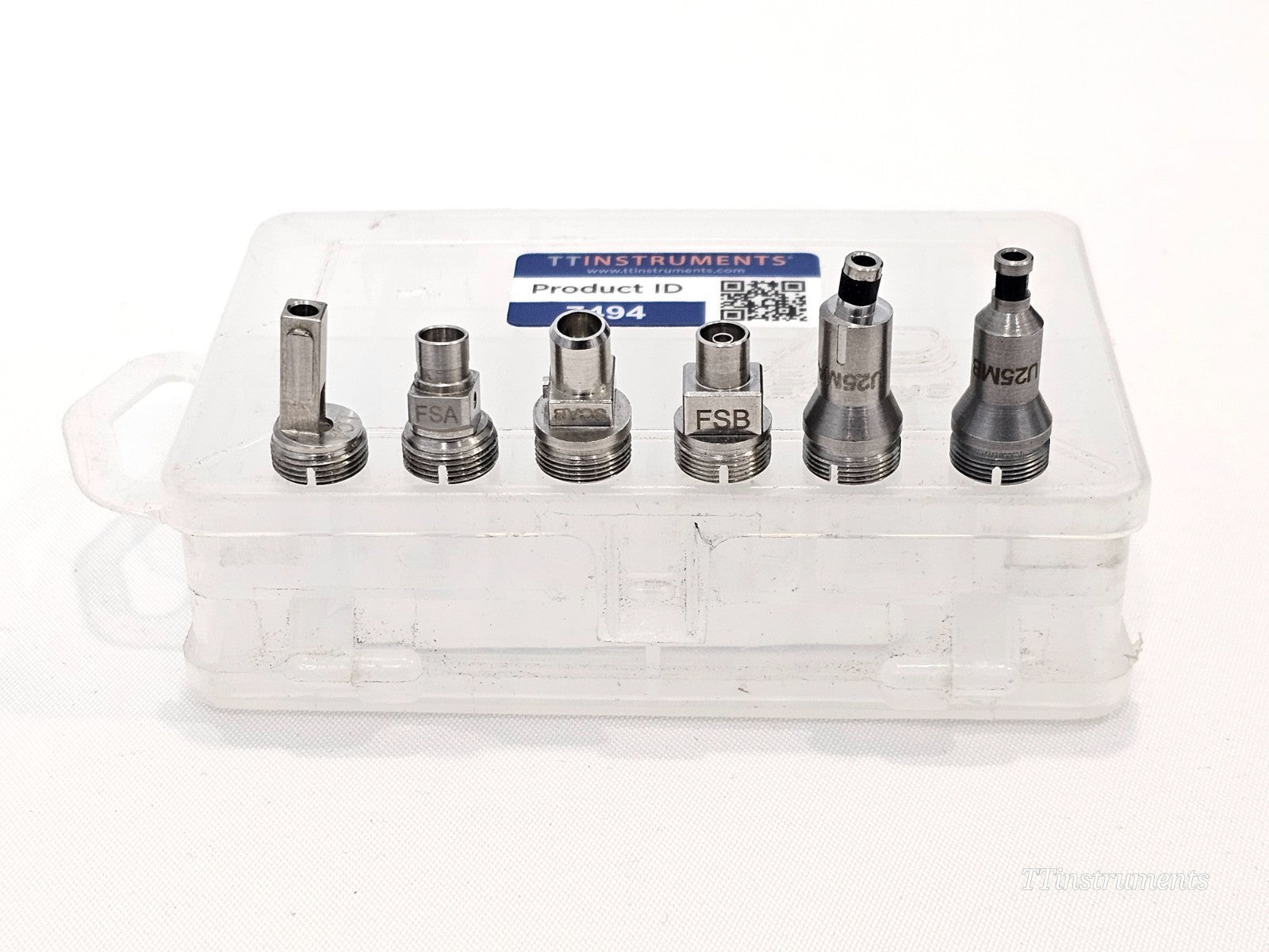 EXFO Fiber Inspection Scope Tips for Bulkhead and Patchcord 6x PC APC