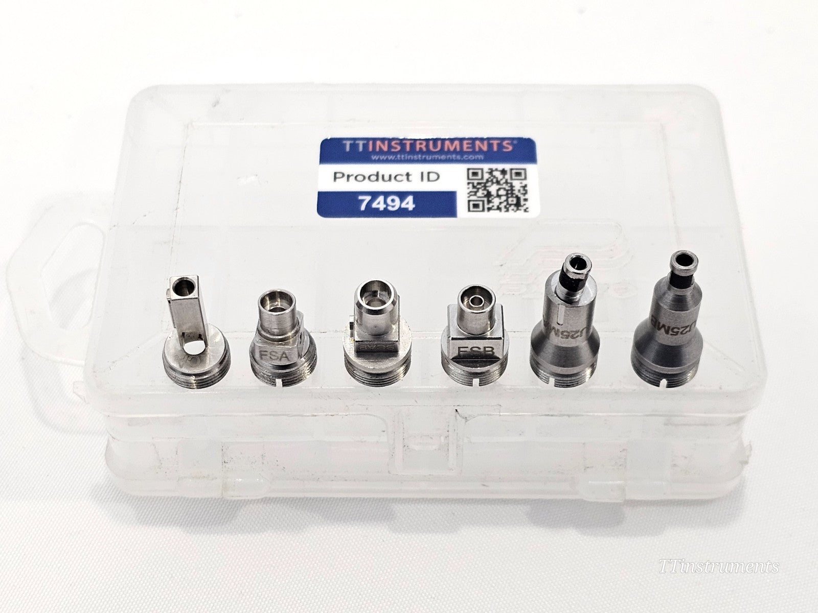 EXFO Fiber Inspection Scope Tips for Bulkhead and Patchcord 6x PC APC
