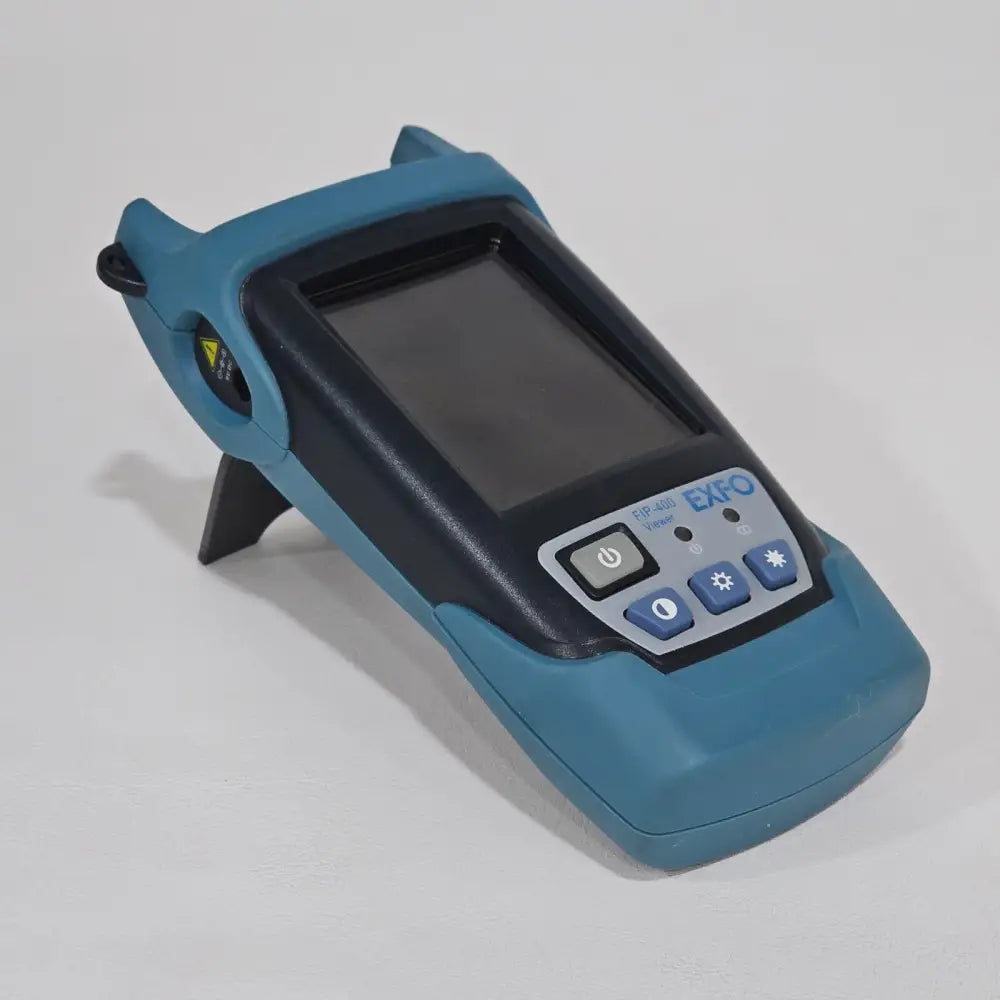 EXFO FIP-400-D fiber scope viewer right side profile showing compact portable form factor