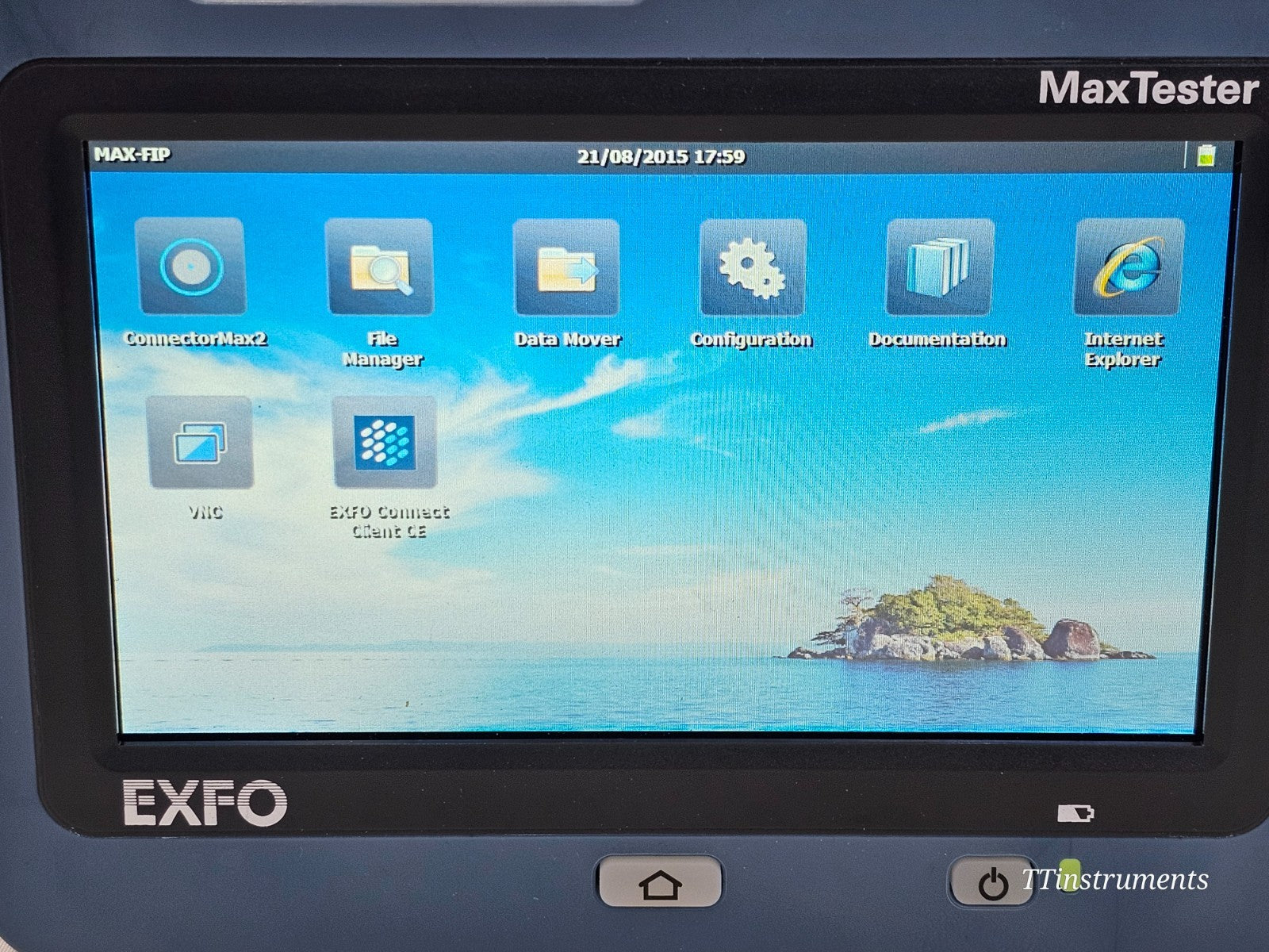 EXFO FIP-430B Fiber Inspection Scope with 4 Tips + MAX-FIP Viewer