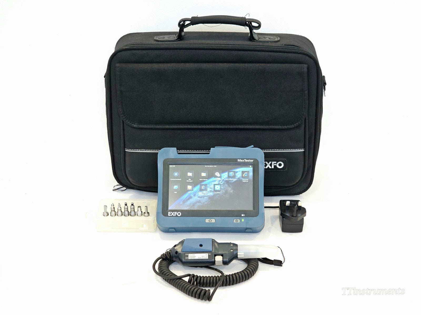 EXFO FIP-430B Fiber Inspection Scope with 7 Tips + MAX-FIP Viewer