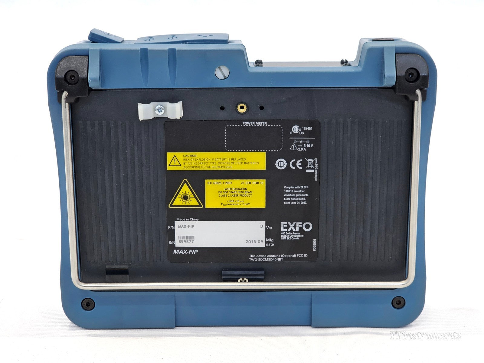 EXFO FIP-430B Fiber Inspection Scope with 7 Tips + MAX-FIP Viewer