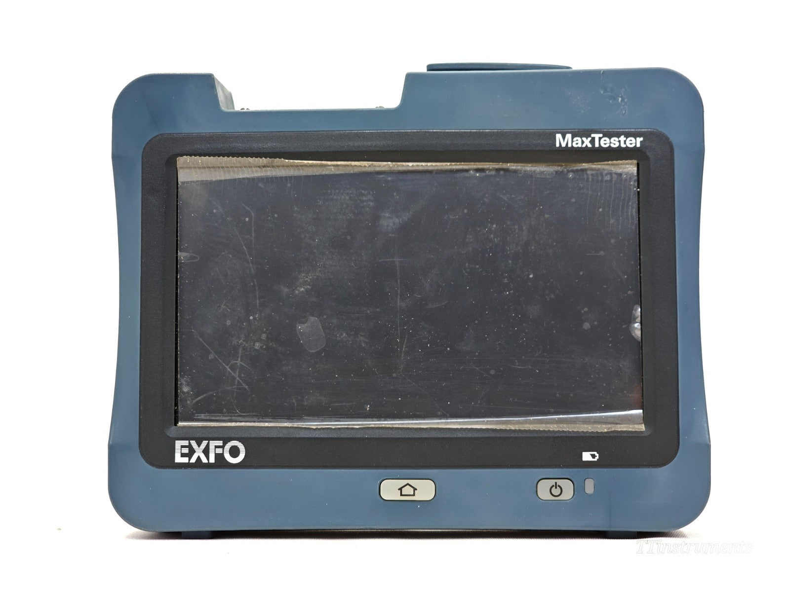 EXFO FIP-435B probe with FC SC PC+APC bulkhead adapter tip fitted