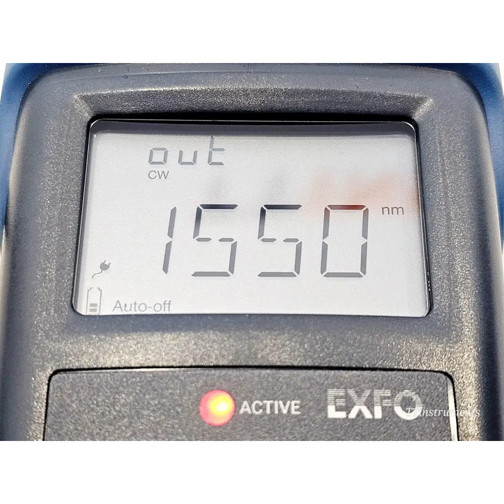 EXFO FLS-600 Light Source FLS-600-234BL 1310/1550/1625nm APC-SC10