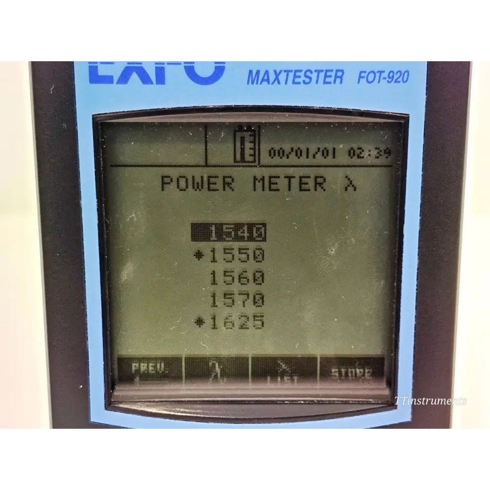 EXFO FOT-920 MaxTester Optical Loss Tester 1310/1550 SM OLT FOT-922