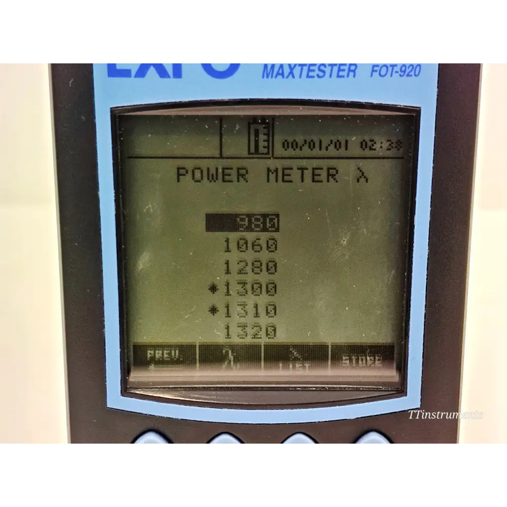 EXFO FOT-920 MaxTester Optical Loss Tester 1310/1550 SM OLT FOT-922