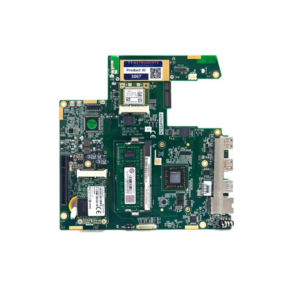 EXFO FTB-880V2 Motherboard Rev 2 front view showing PCB layout and main processor area