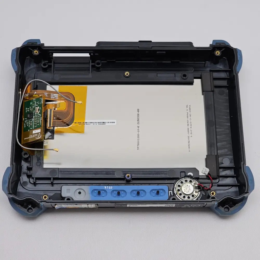 EXFO FTB-1 Pro v2 replacement fascia panel detail showing buttons and surround