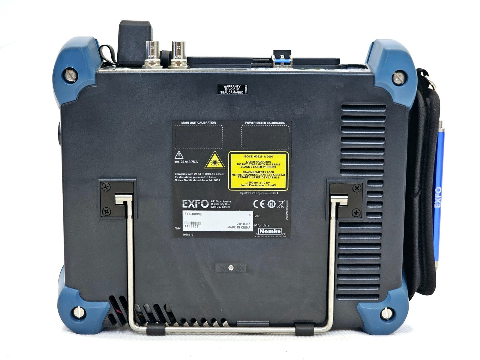 EXFO FTB-1 Pro with FTB-880v2 NetBlazer SDH SONET PDH 52M Tester